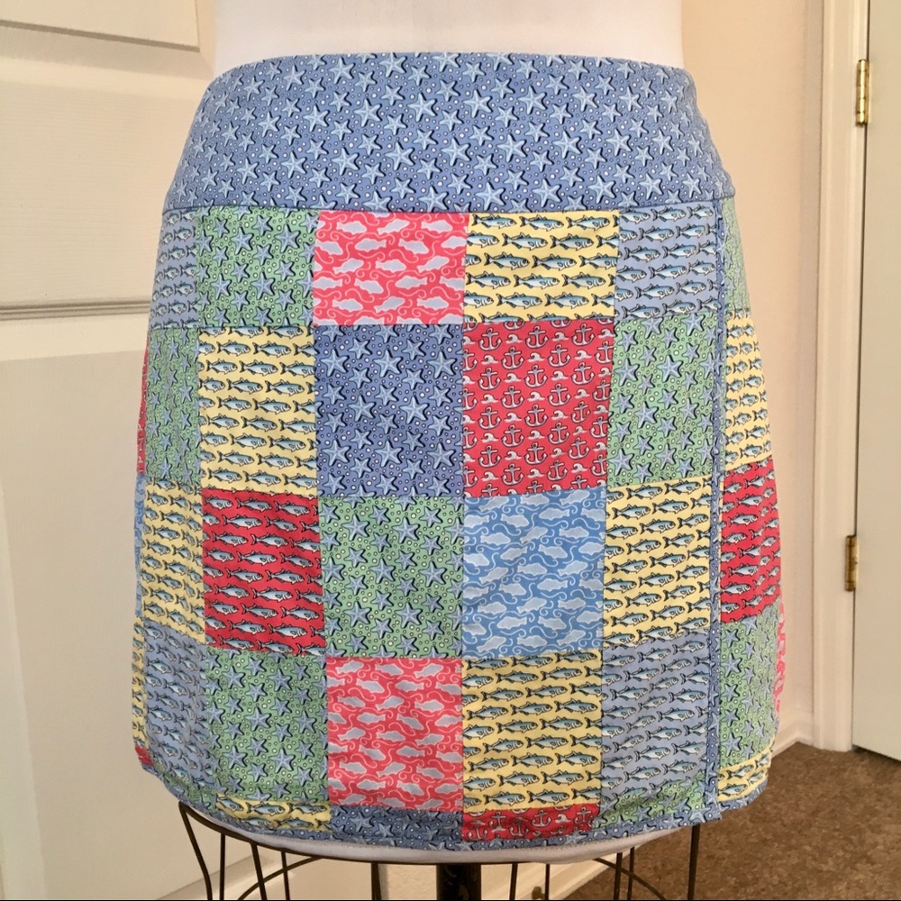 Vineyard Vines Patchwork Skirt